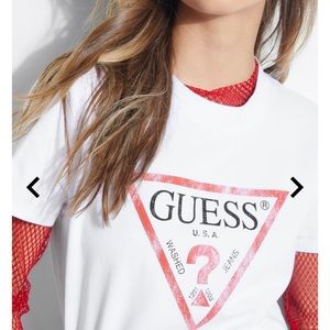 NWT GUESS Eco Classic Logo Tee
